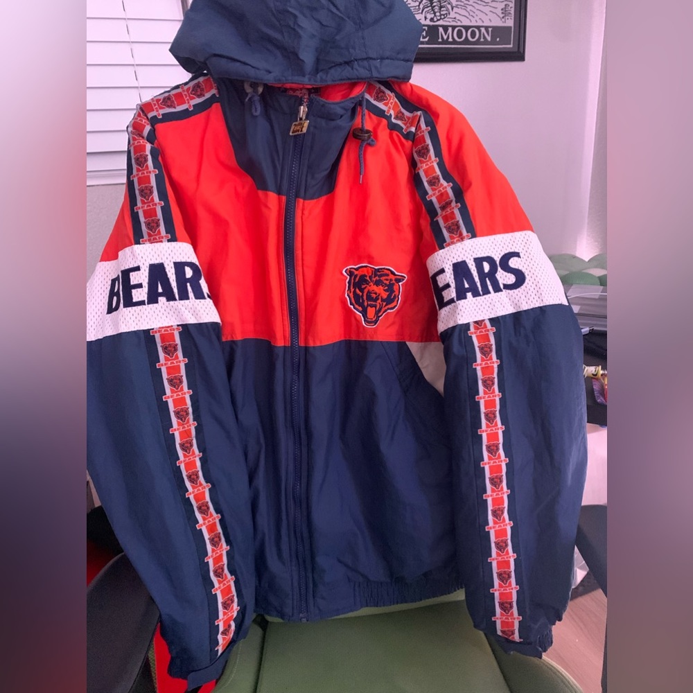 Game day NFL by PhenomTM Rare Vintage Puffer bears Jacket.